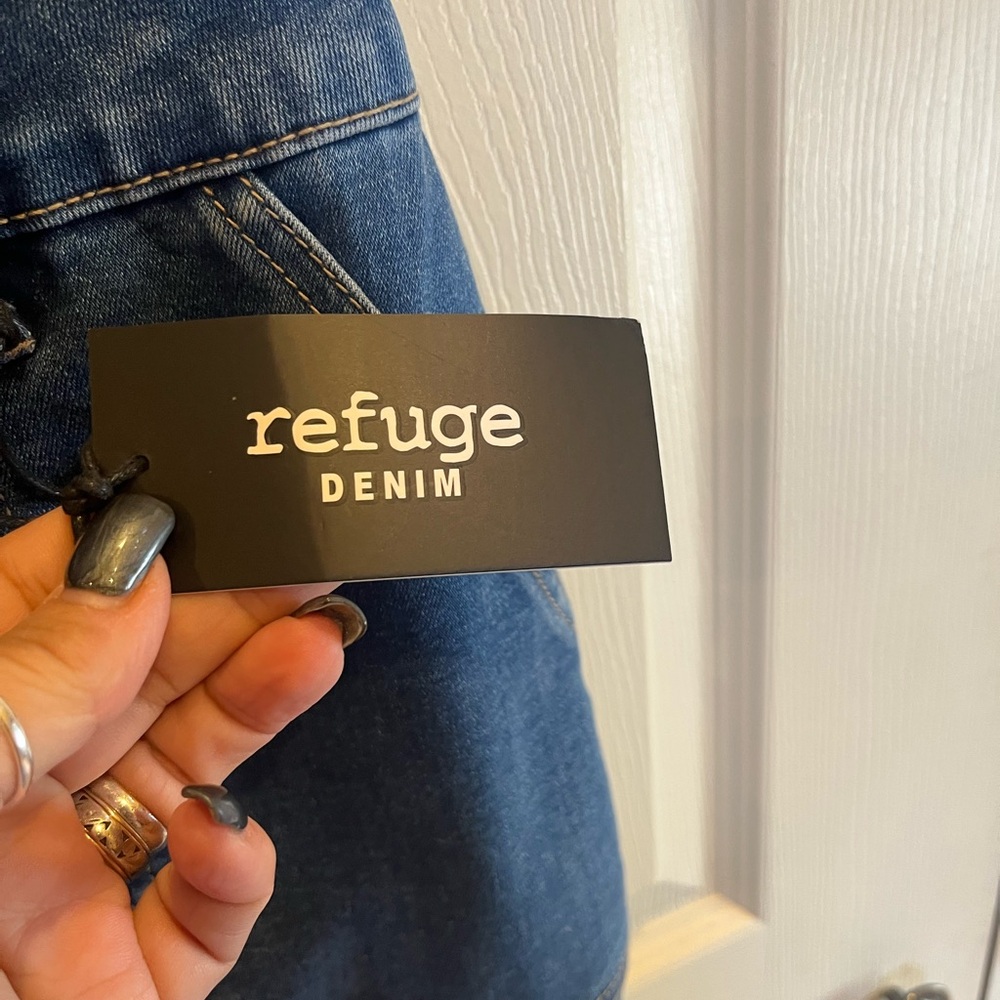 Refuge Blue Denim Jumpsuit - Picture 3 of 4